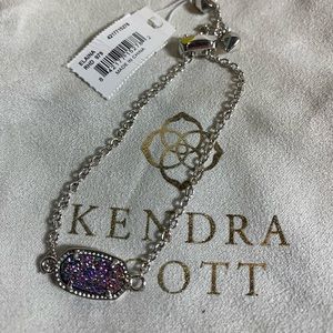 Elaina Silver Adjustable Chain Bracelet